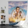 Uncharted Thriller Movie Tom Holland Bath Shower Curtain