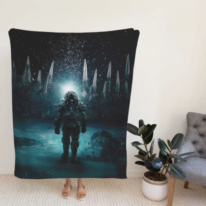 Underwater Movie Fleece Blanket