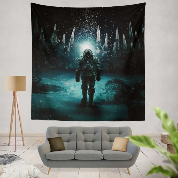 Underwater Movie Wall Hanging Tapestry