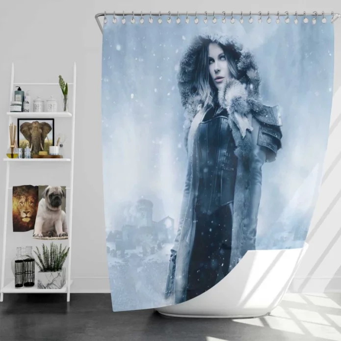 Underworld Blood Wars Movie Kate Beckinsale Bath Shower Curtain