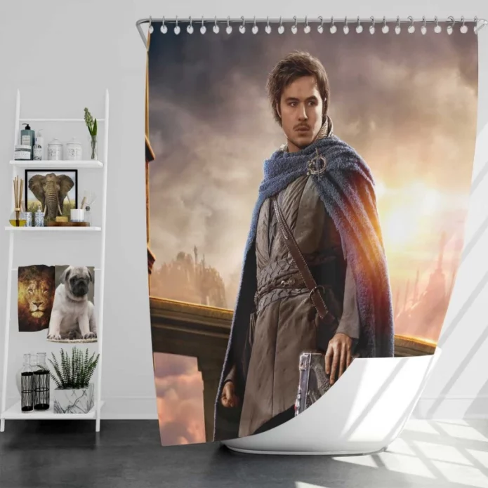 Warcraft Ben Schnetzer Movie Bath Shower Curtain