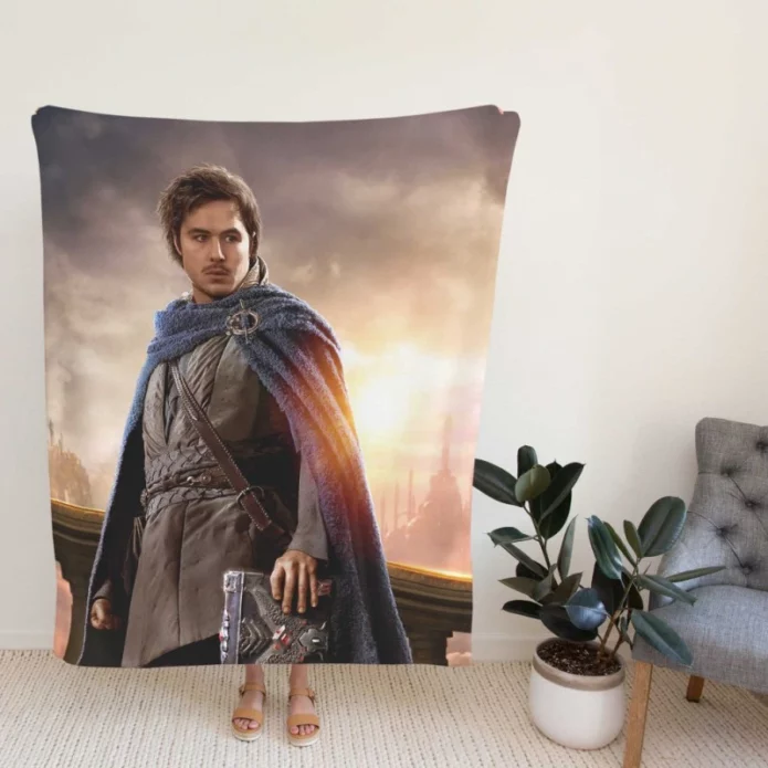 Warcraft Ben Schnetzer Movie Fleece Blanket