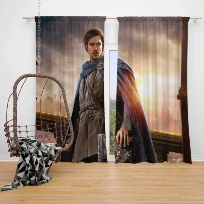 Warcraft Ben Schnetzer Movie Window Curtain