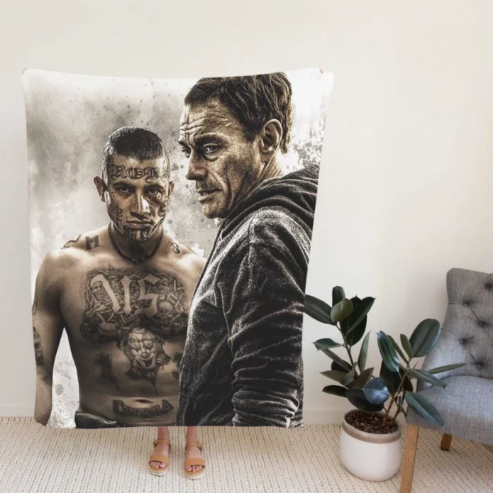 We Die Young Movie Jean-Claude Van Damme Fleece Blanket