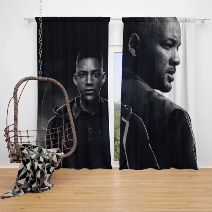 Will Smith in Gemini Man Movie Window Curtain