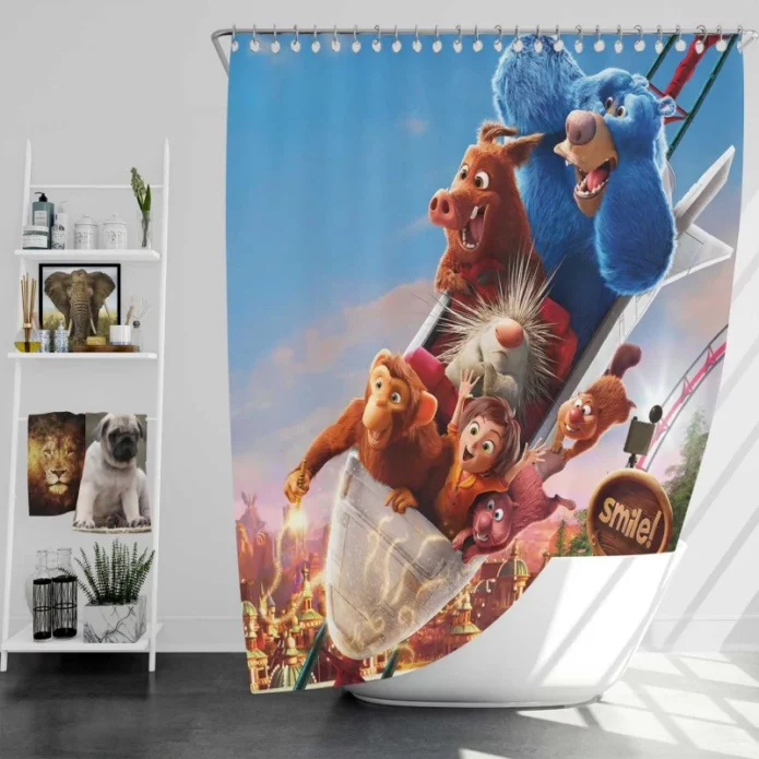 Wonder Park Movie Bath Shower Curtain