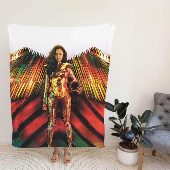 Wonder Woman 1984 Movie Gal Gadot Fleece Blanket