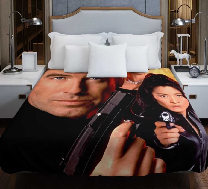 007 Tomorrow Never Dies James Bond Movie Duvet Cover