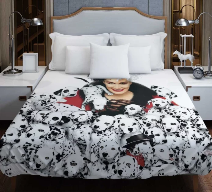 101 Dalmatians Movie Cruella De Vil Duvet Cover