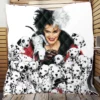 101 Dalmatians Movie Cruella De Vil Quilt Blanket