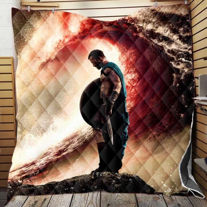 300 Rise of an Empire Movie Quilt Blanket