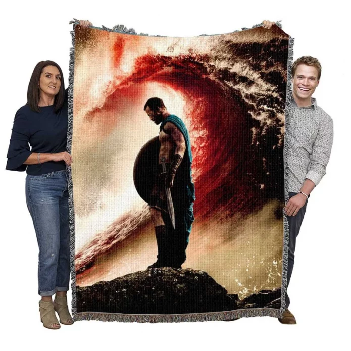 300 Rise of an Empire Movie Woven Blanket