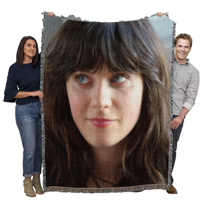 500 Days Of Summer Movie Summer Finn Zooey Deschanel Woven Blanket