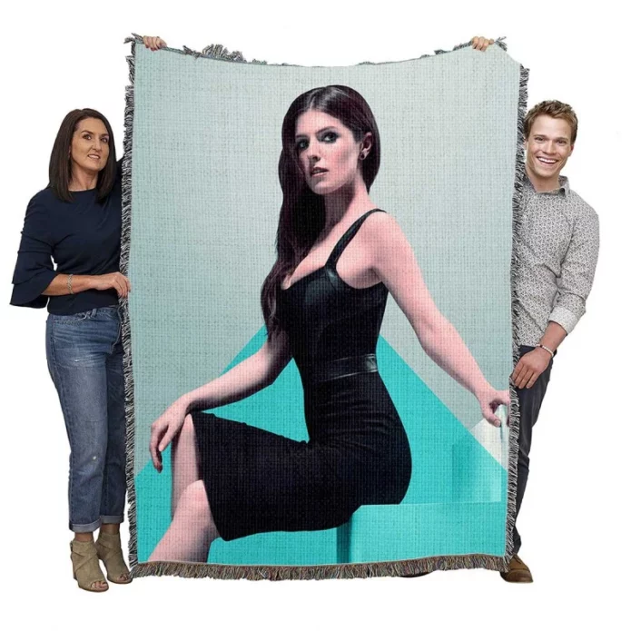 A Simple Favor Movie Anna Kendrick Woven Blanket