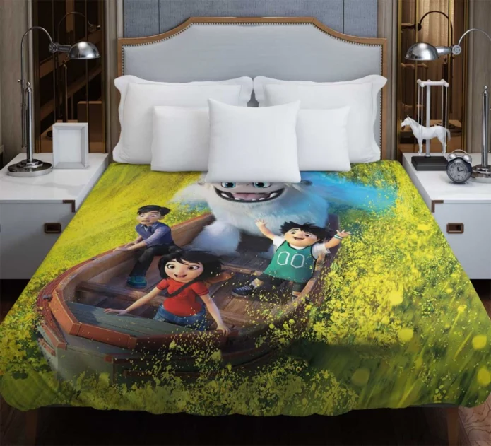 Abominable Movie Everest Humming Yi Jin and Peng Duvet Cover