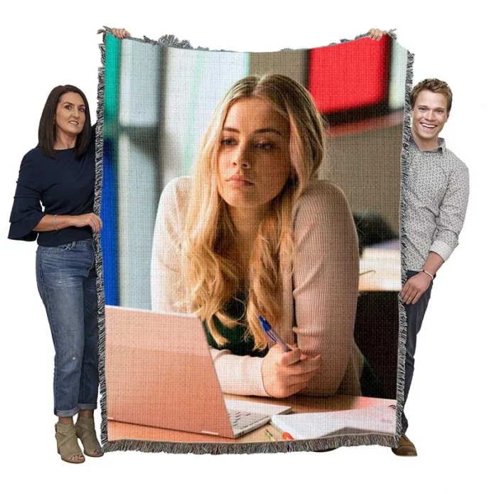 After We Fell Movie Josephine Langford Woven Blanket