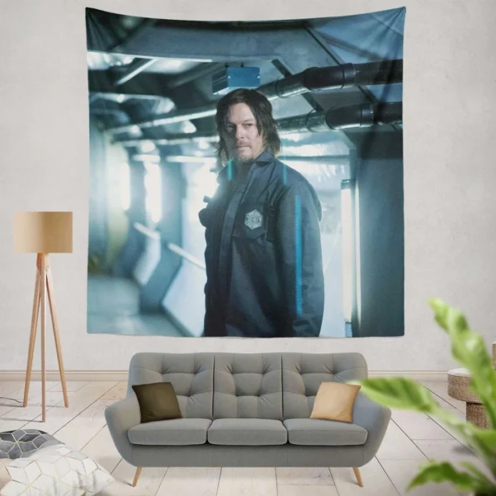 Air Movie Norman Reedus Wall Hanging Tapestry