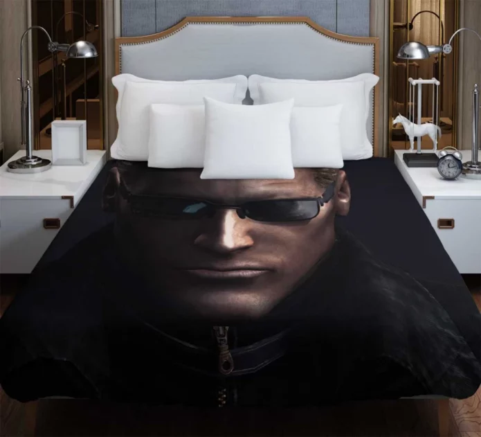 Albert Wesker in Resident Evil Movie Duvet Cover