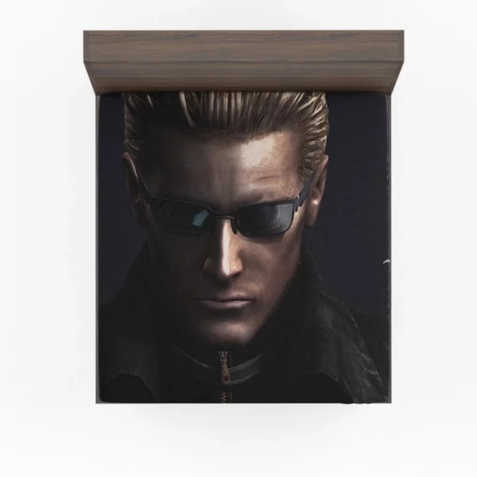 Albert Wesker in Resident Evil Movie Fitted Sheet