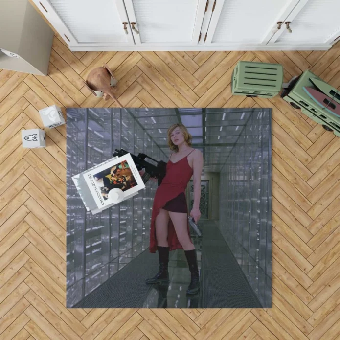 Alice in Resident Evil Movie Rug