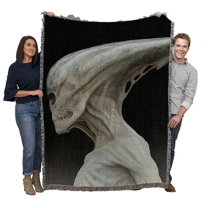 Alien Covenant Sci Fi Movie Woven Blanket