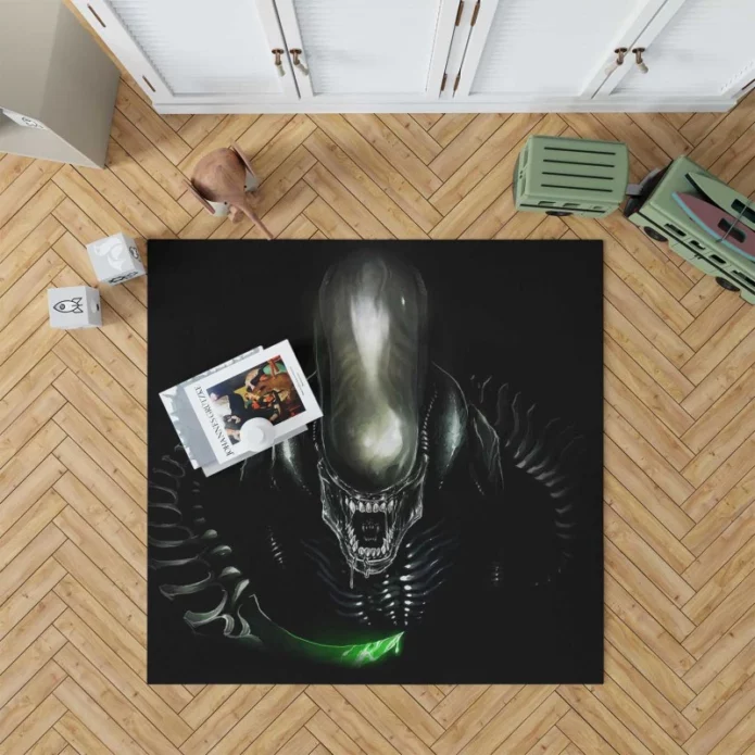 Alien Movie Xenomorph Rug