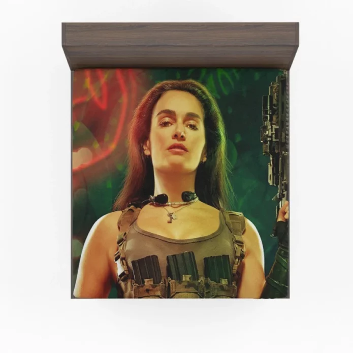 Ana de la Reguera as Maria Cruz in Army of the Dead Movie Fitted Sheet