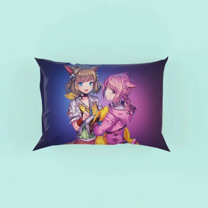 Anime Girl Final Fantasy Pillow Case