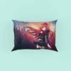 Anime Girl Fire Angel Pillow Case