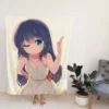 Anime Girl Japanes Cartoon Fleece Blanket