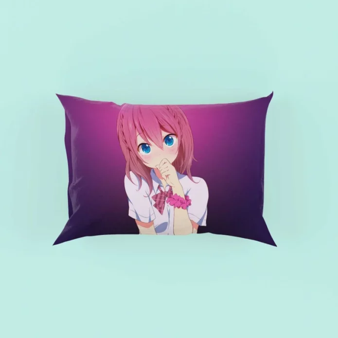 Anime Girl Yawning Teen Pillow Case