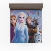 Anna Elsa Kristoff in Frozen 2 Disney Movie Fitted Sheet