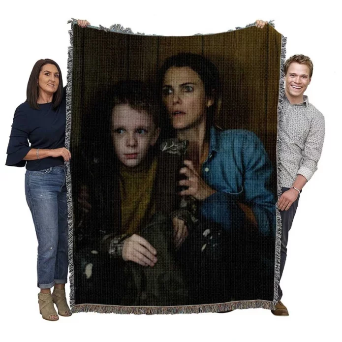 Antlers Movie Jeremy T Thomas Keri Russell Woven Blanket