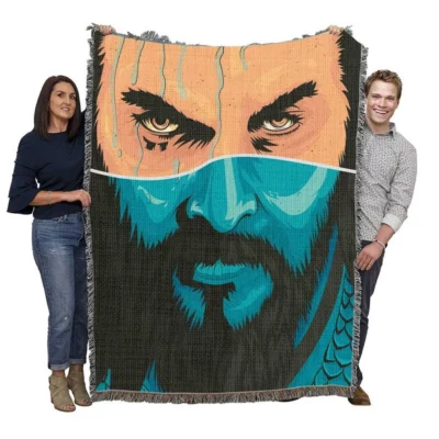Aquaman and the Lost Kingdom Movie Woven Blanket