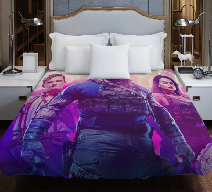 Army of the Dead Movie Dave Bautista Duvet Cover