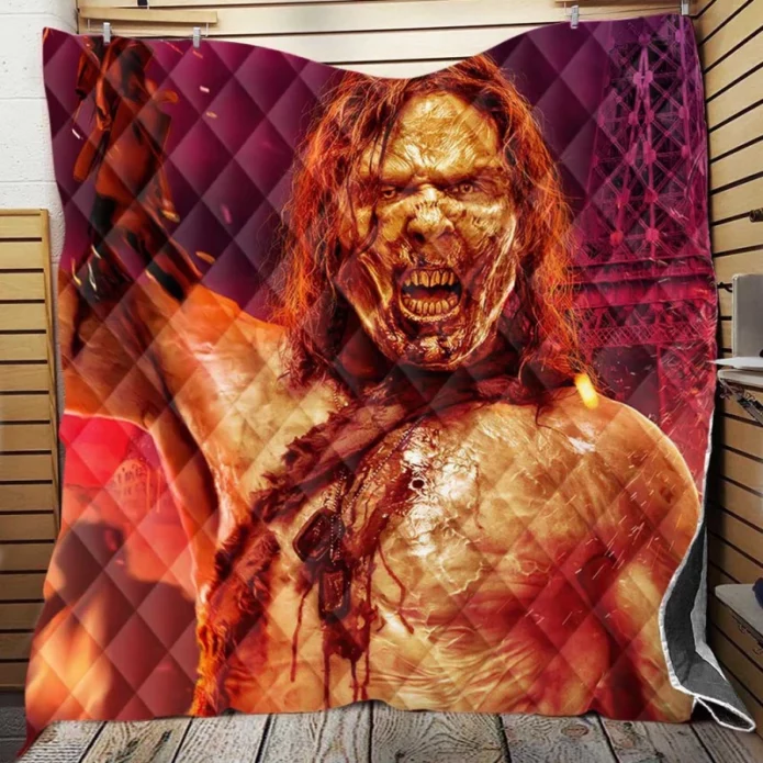 Army of the Dead Zombie Movie Quilt Blanket