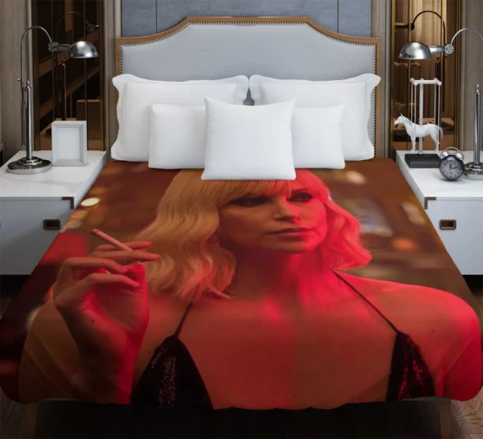 Atomic Blonde Movie Charlize Theron Duvet Cover