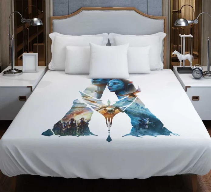 Avatar Movie Logo Duvet Cover