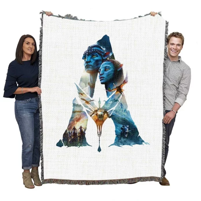 Avatar Movie Logo Woven Blanket