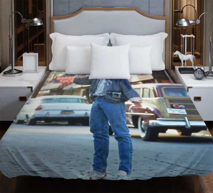 Back To The Future Move Marty McFly Michael J Fox Movie Duvet Cover