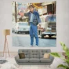 Back To The Future Move Marty McFly Michael J Fox Movie Wall Hanging Tapestry