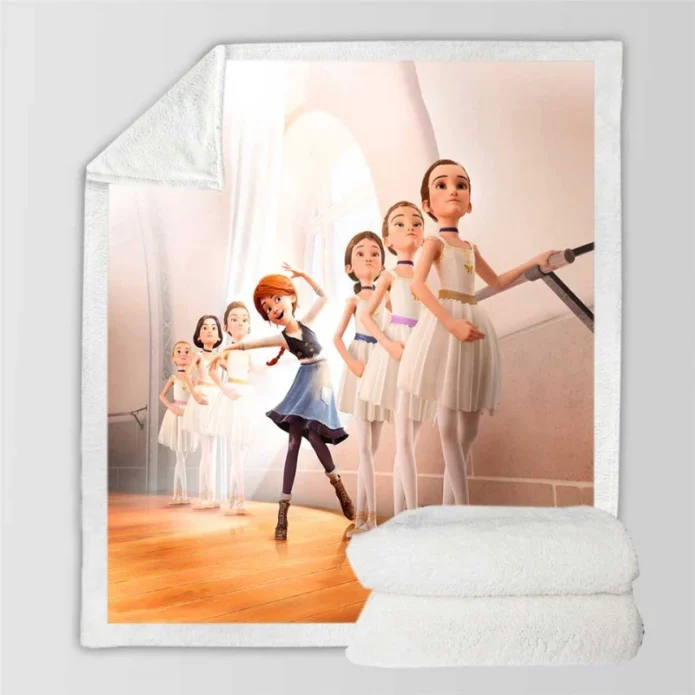 Ballerina Movie Felicie Milliner Sherpa Fleece Blanket