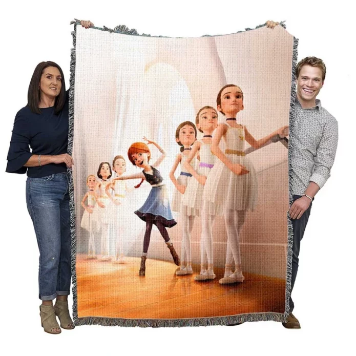 Ballerina Movie Felicie Milliner Woven Blanket