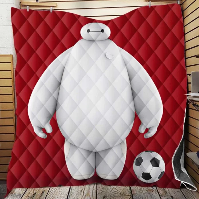 Baymax in Big Hero 6 Film Quilt Blanket