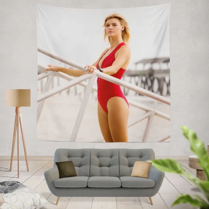 Baywatch Movie Kelly Rohrbach Wall Hanging Tapestry