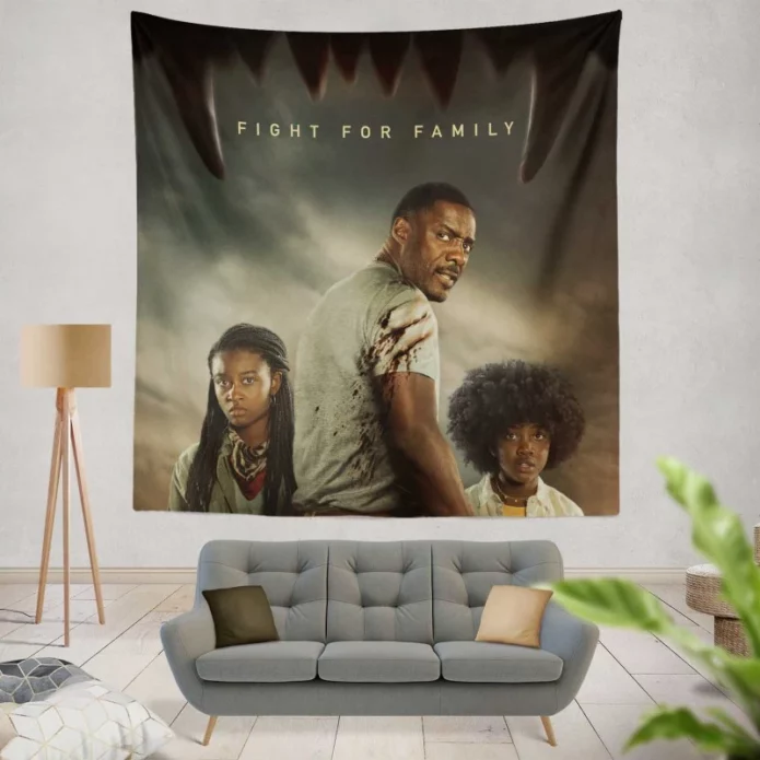 Beast Movie Idris Elba Wall Hanging Tapestry