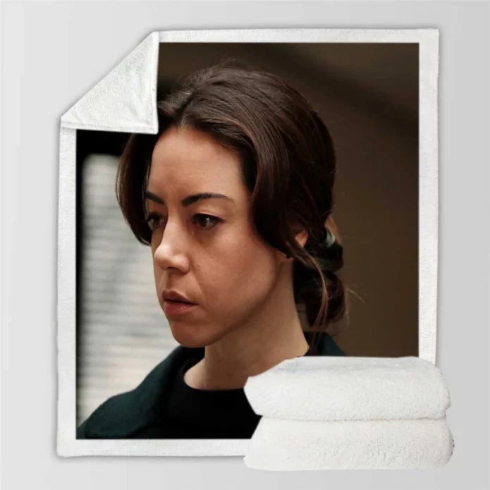 Best Sellers Movie Aubrey Plaza Sherpa Fleece Blanket