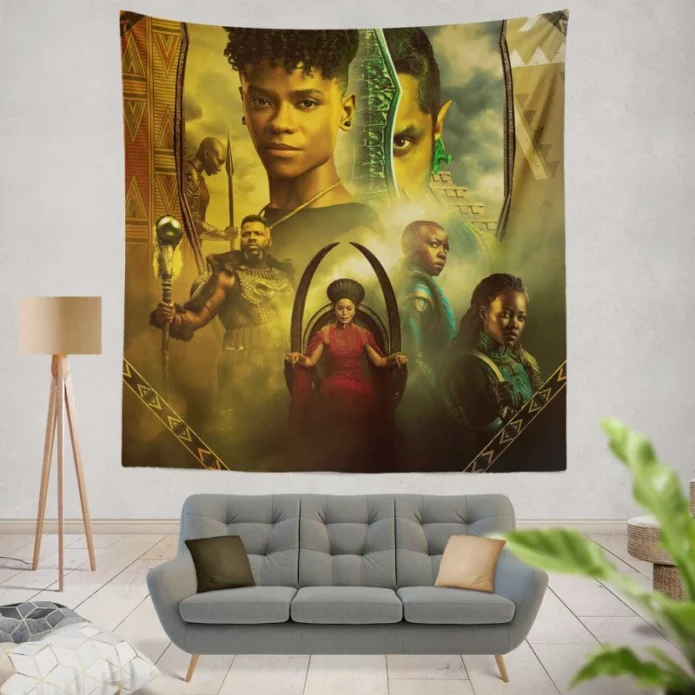 Black Panther Wakanda Forever Movie Namor the Sub-Mariner Wall Hanging Tapestry