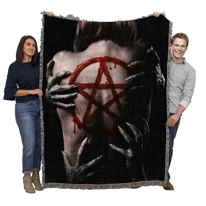 Blood Bound Movie Woven Blanket
