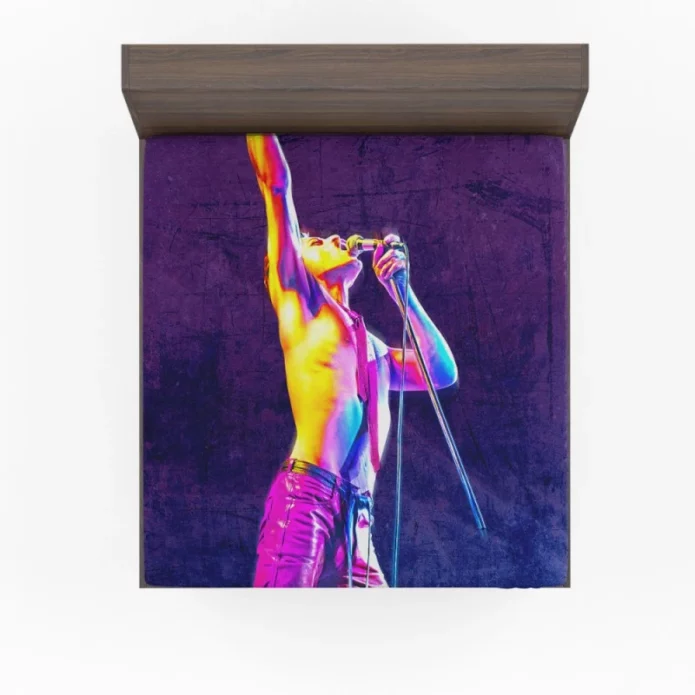 Bohemian Rhapsody Movie Freddie Mercury Fitted Sheet